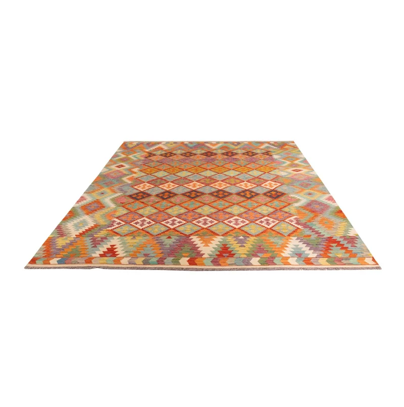 Kelim Maimene Teppich 209x296cm - mehrfarbig