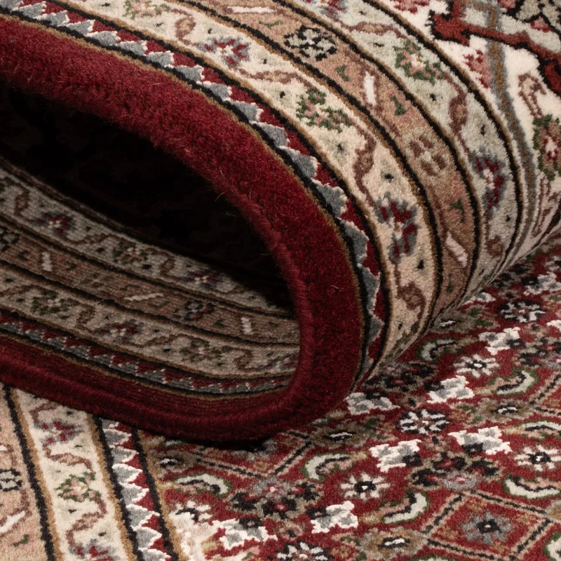 Indo Täbriz Teppich 197x300cm - Orientteppich - dunkelbeige