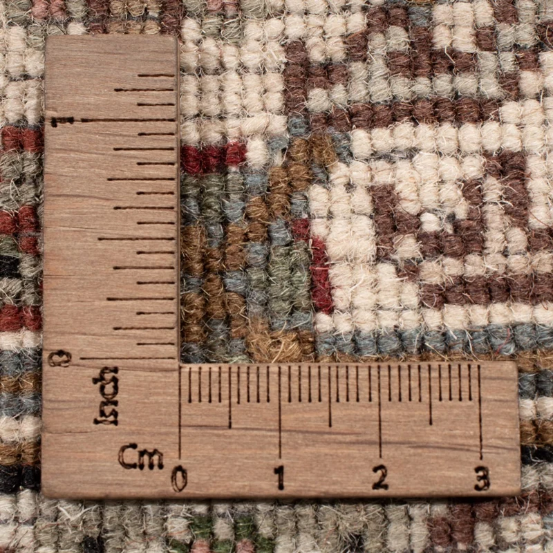 Indo Täbriz Teppich 197x300cm - Orientteppich - dunkelbeige