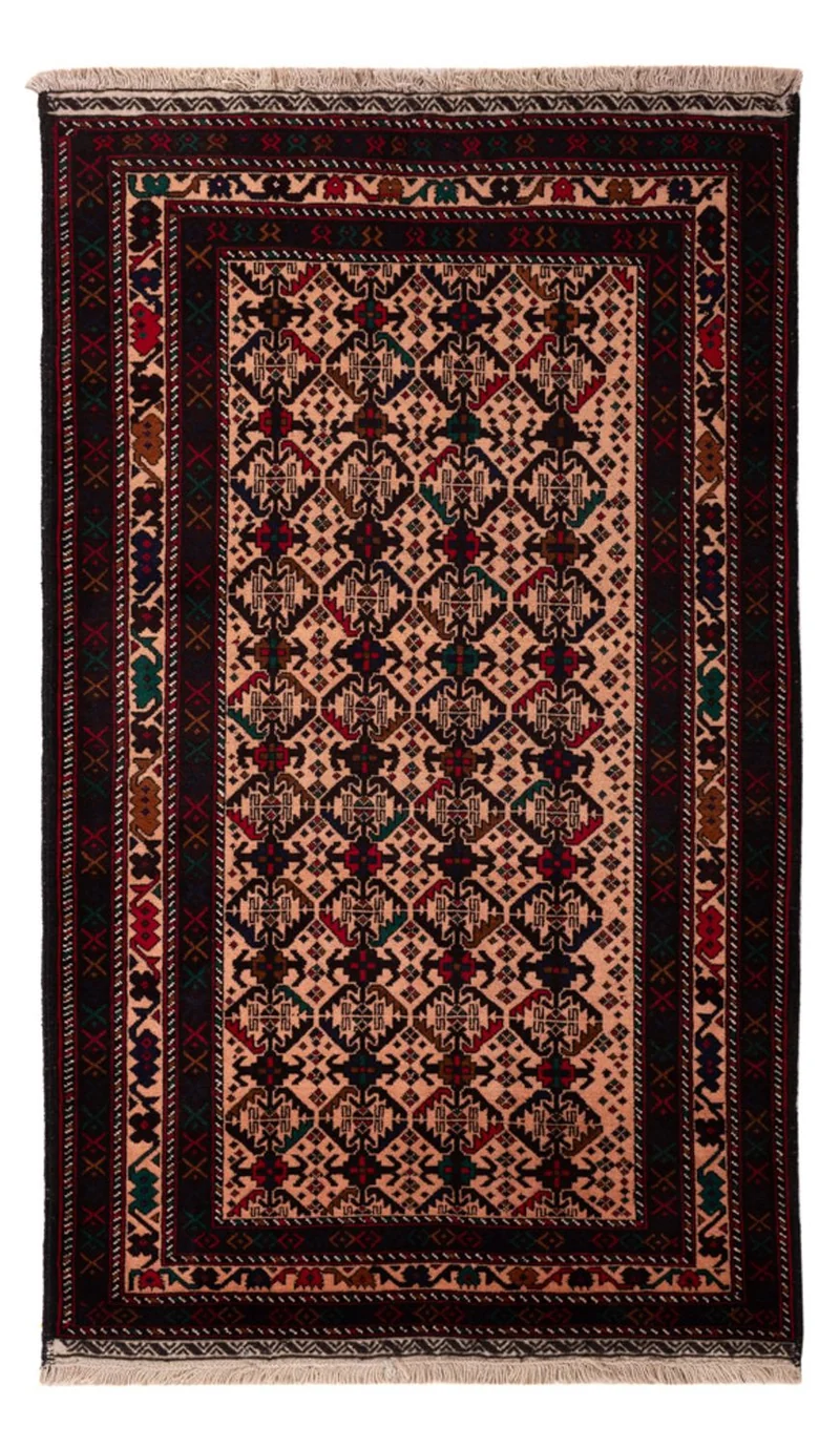 Läufer Belutsch - 112 x 193 cm - hellrot