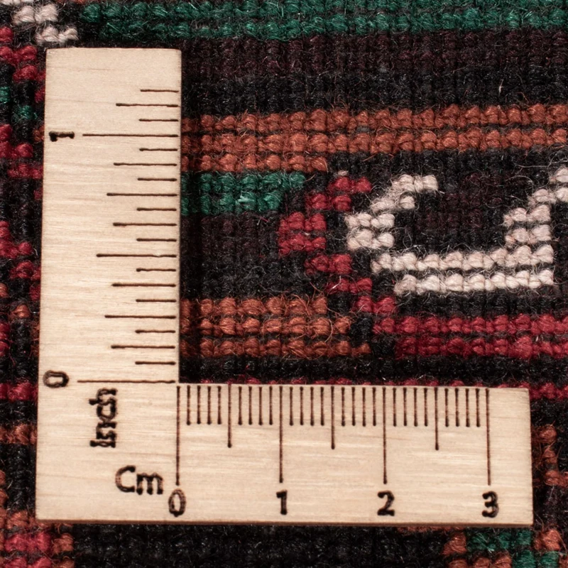 Belutsch Teppich - 117 x 206 cm - dunkelrot