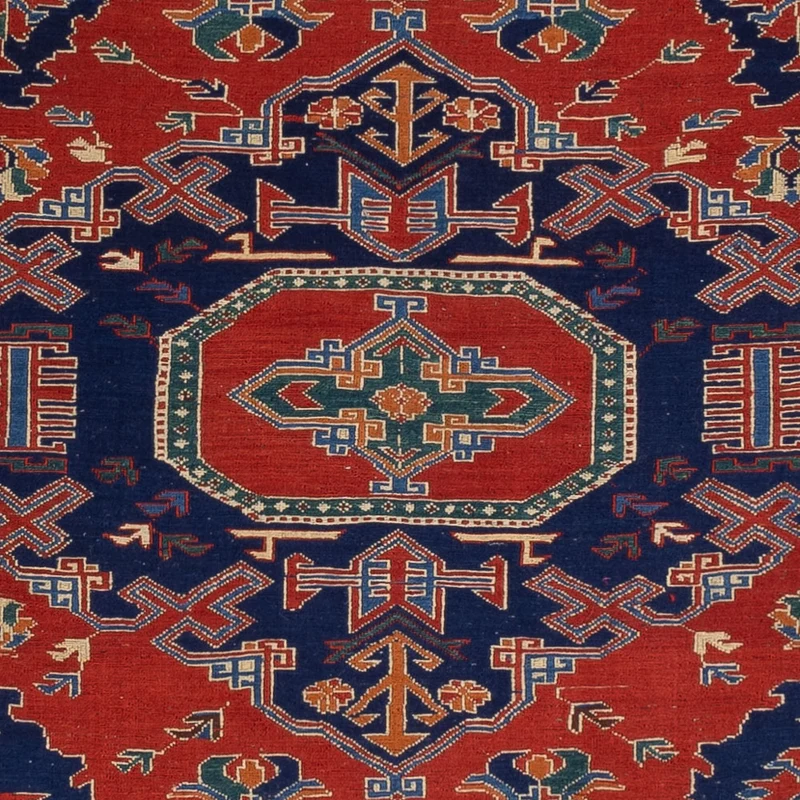 Kelim Afghan Teppich 178x263cm - rot