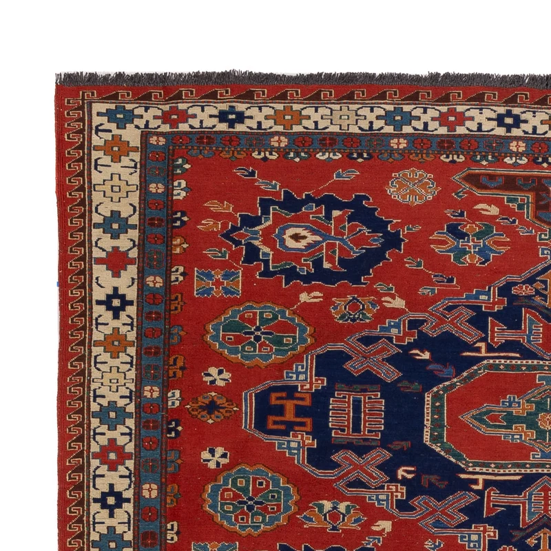 Kelim Afghan Teppich 178x263cm - rot