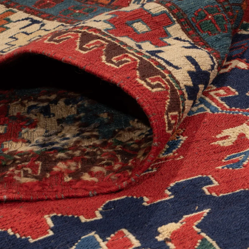Kelim Afghan Teppich 178x263cm - rot