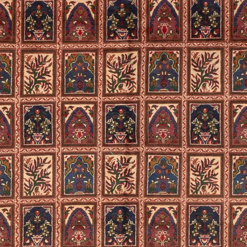 Afghan Teppich 240x339cm - Orientteppich - dunkelbeige