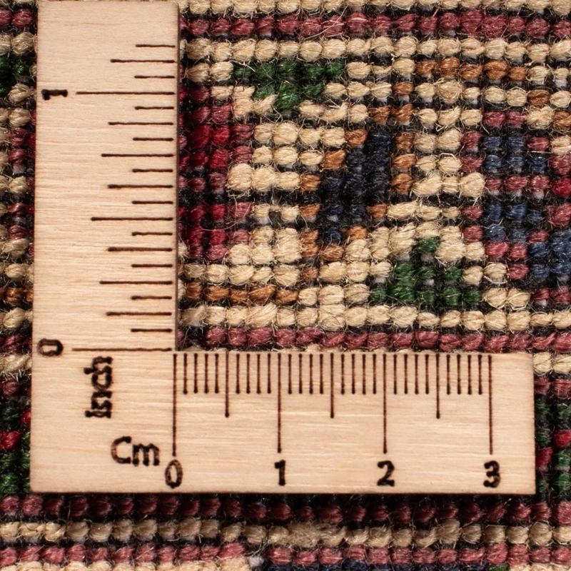 Afghan Teppich 240x339cm - Orientteppich - dunkelbeige