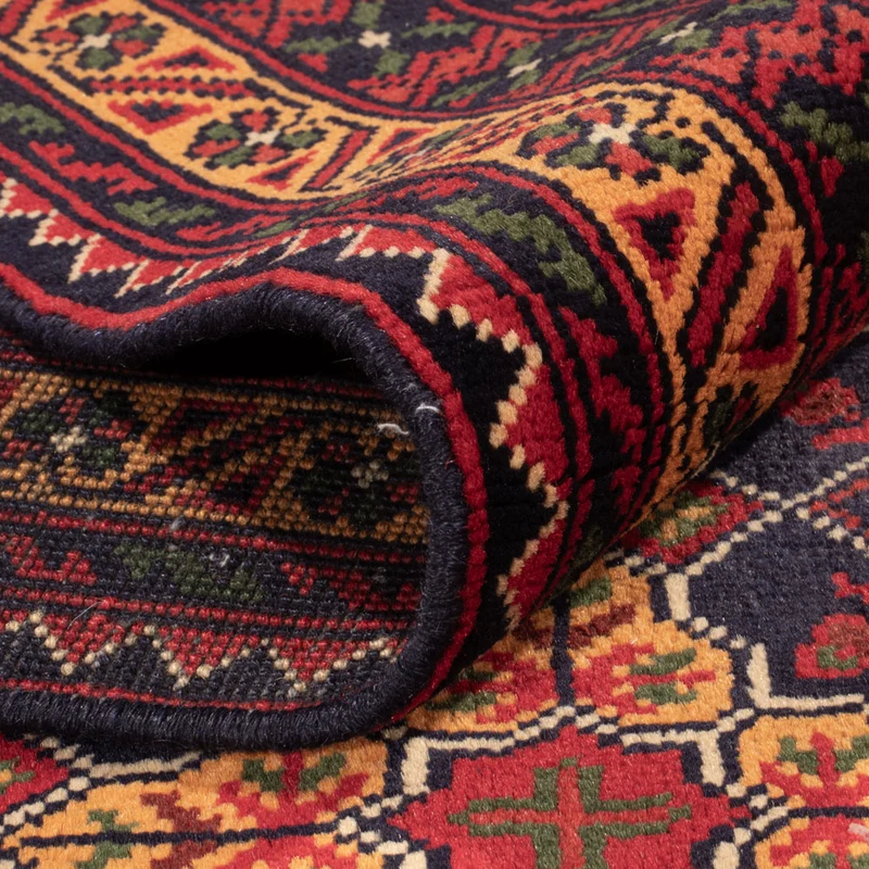 Afghan Teppich 286x388cm - Orientteppich - dunkelbeige