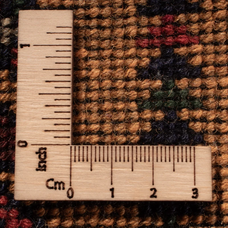 Afghan Teppich 286x388cm - Orientteppich - dunkelbeige