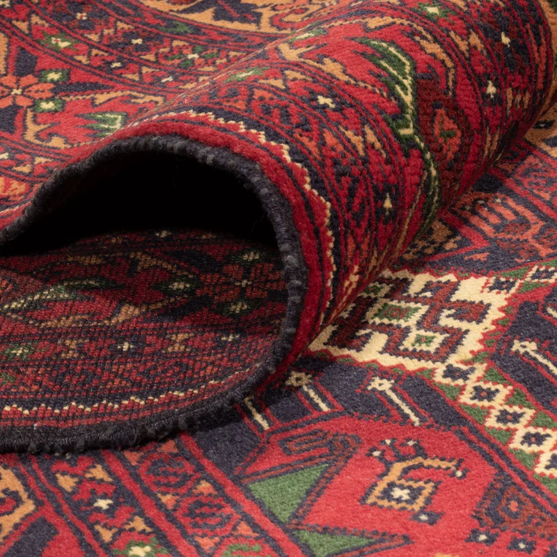Afghan Teppich 254x353cm - Orientteppich - rost