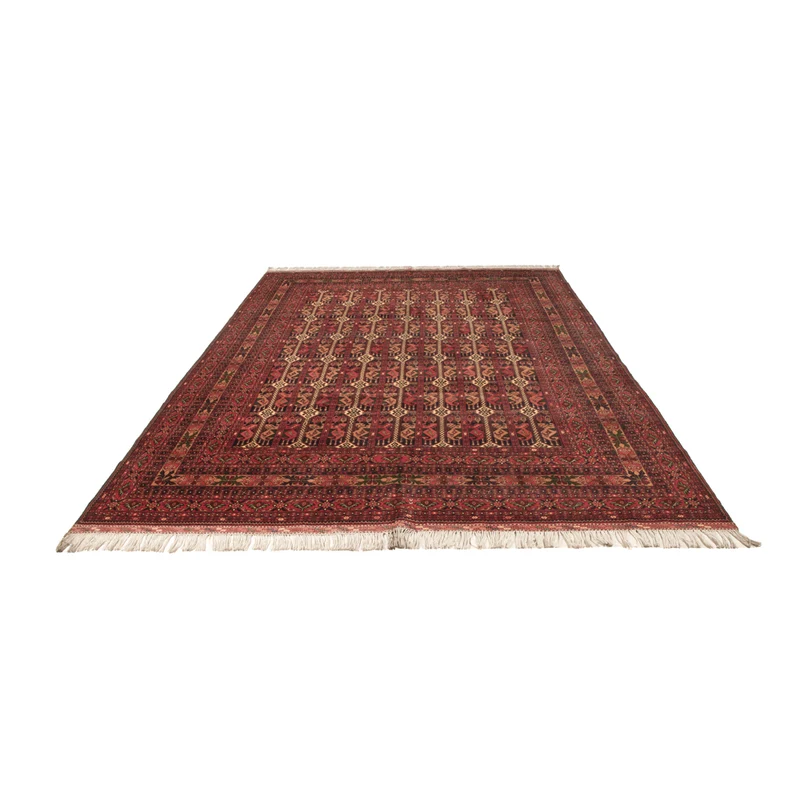 Afghan Teppich 254x353cm - Orientteppich - rost
