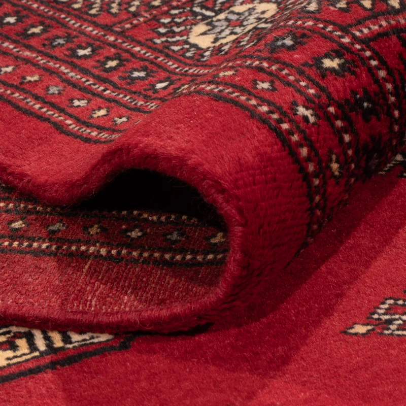 Pakistan Teppich 165x235cm - Orientteppich - rot