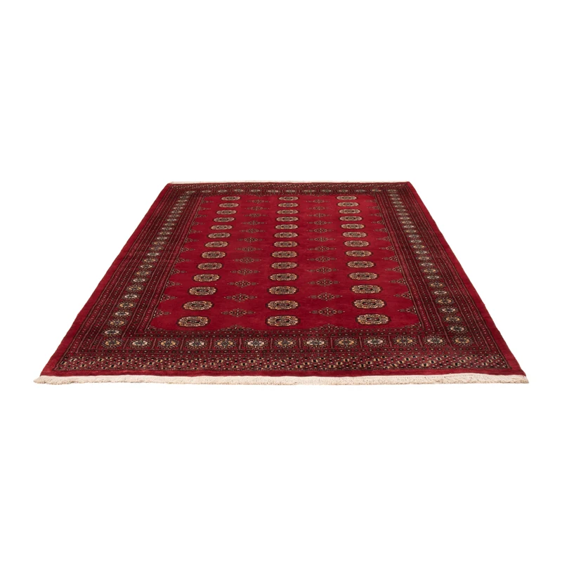 Pakistan Teppich 165x235cm - Orientteppich - rot