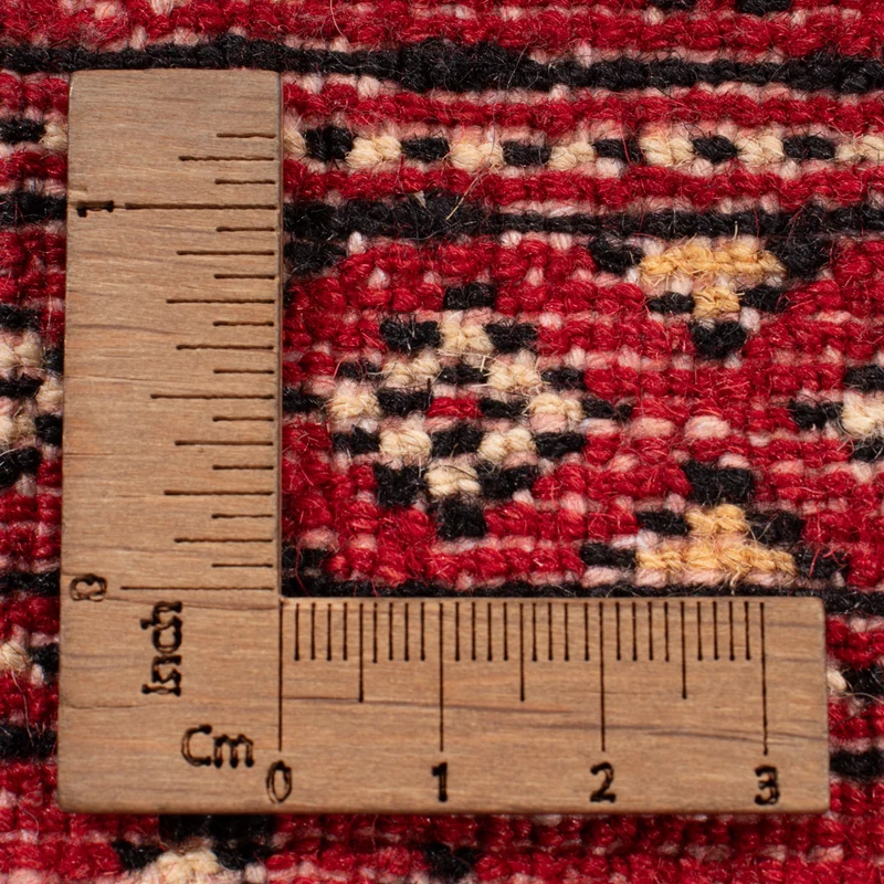 Pakistan Teppich 158x237cm - Orientteppich - rot