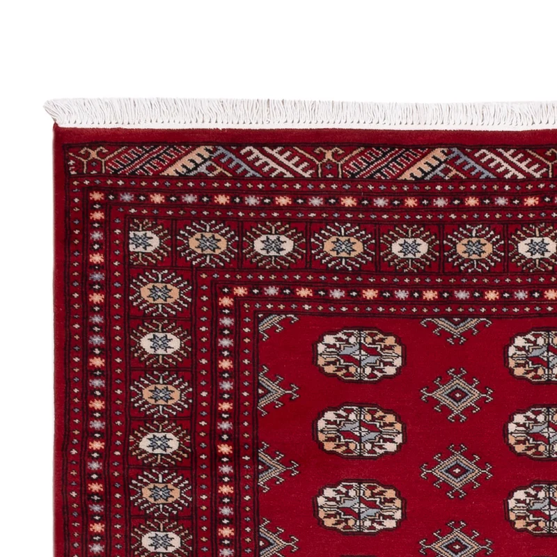 Pakistan Teppich 154x241cm - Orientteppich - rot