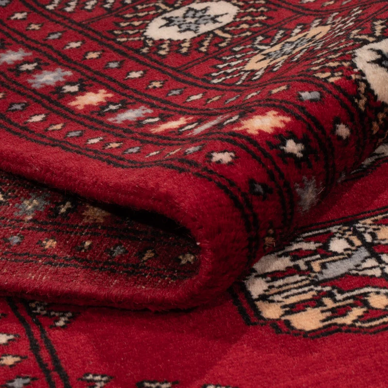 Pakistan Teppich 154x241cm - Orientteppich - rot