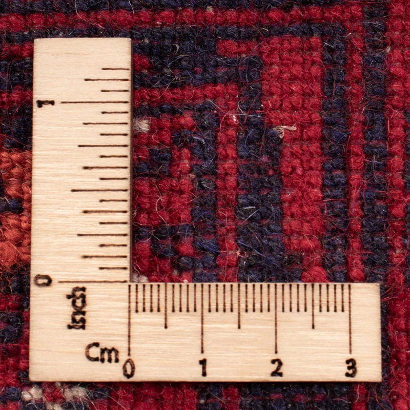 Buchara Teppich 133x189cm - Orientteppich - dunkelrot