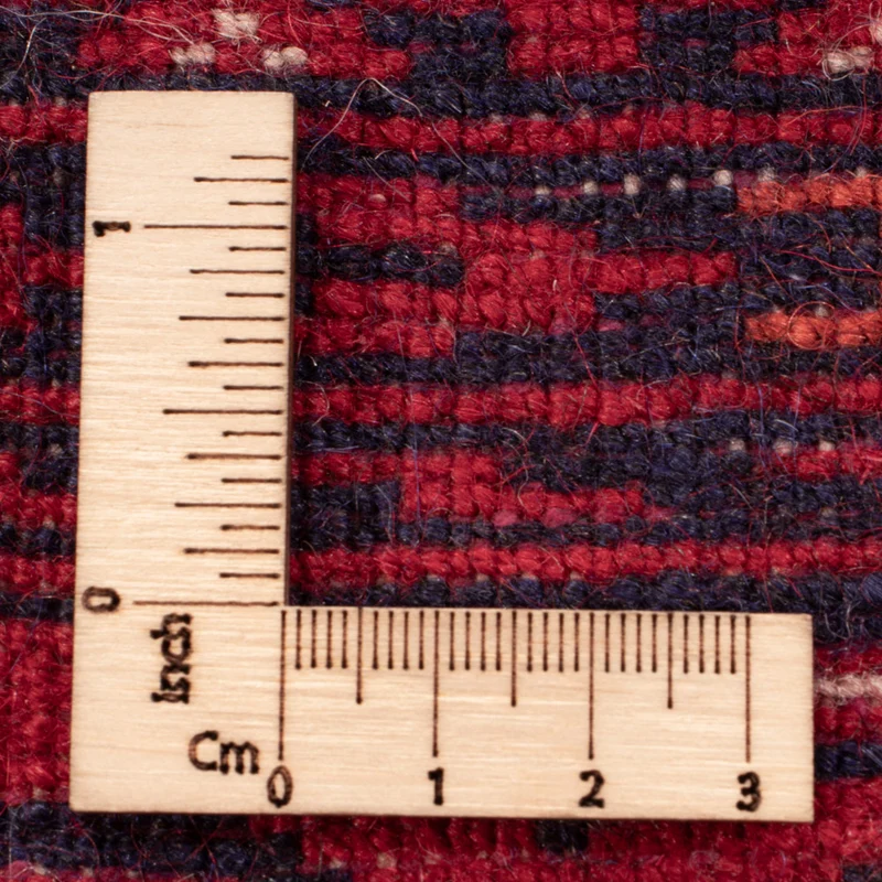 Buchara Teppich 133x196cm - Orientteppich - dunkelrot