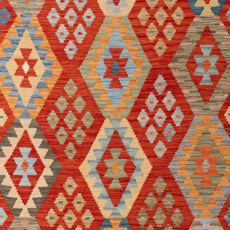 Kelim Maimene Teppich 202x304cm - mehrfarbig