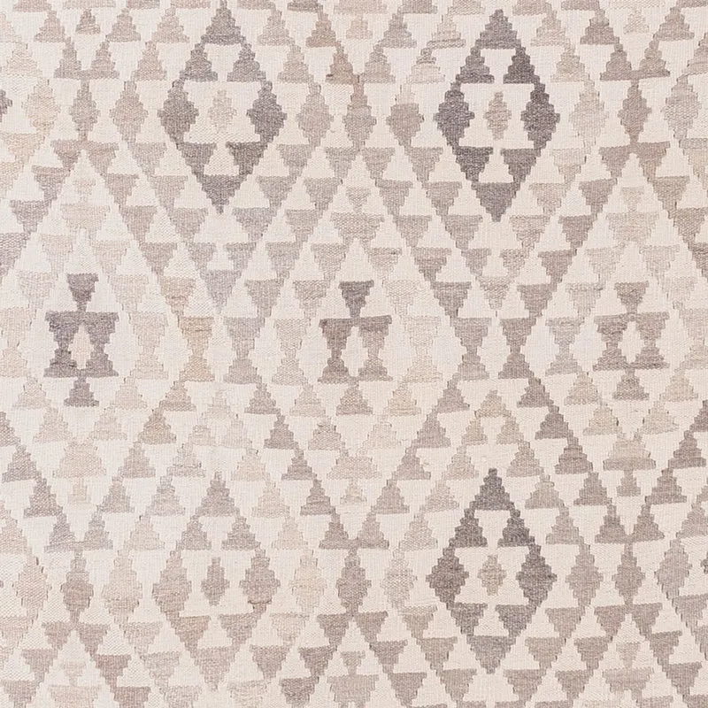 Kelim Maimene Teppich 208x294cm - grau