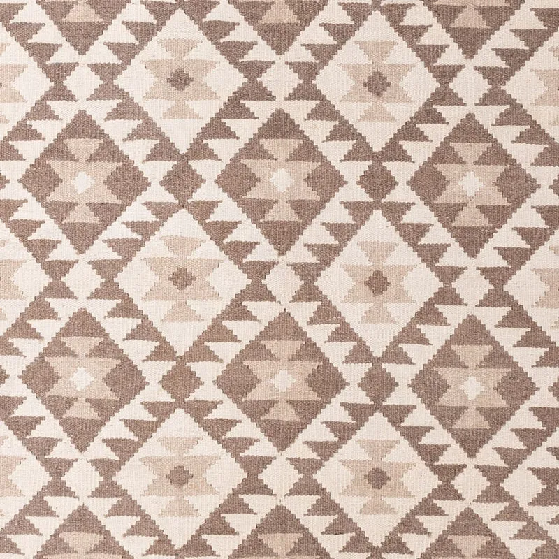 Kelim Maimene Teppich 207x299cm - hellgrau