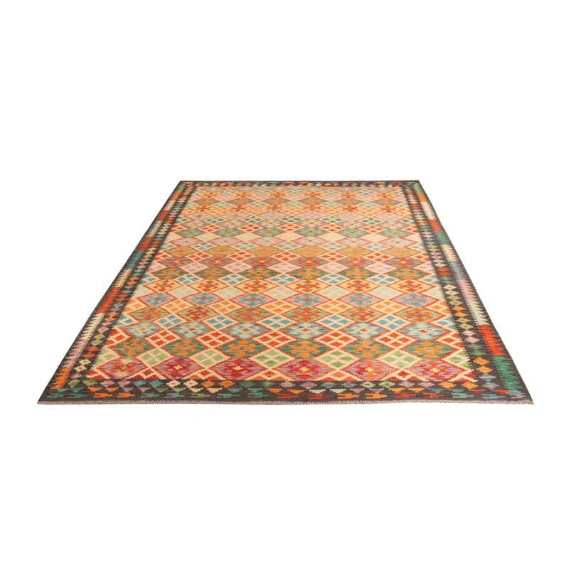 Kelim Maimene Teppich 201x306cm - mehrfarbig