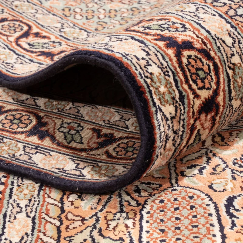 Seidenteppich - Kaschmir Seide - 214 x 315 cm - hellbeige