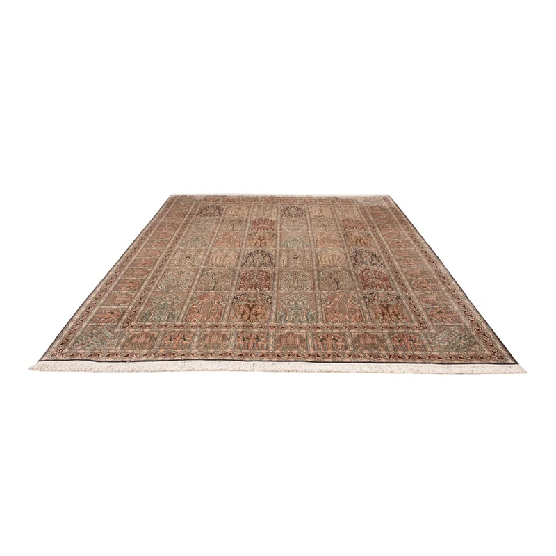 Seidenteppich - Kaschmir Seide - 214 x 315 cm - hellbeige