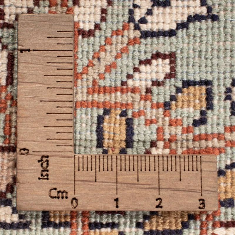 Seidenteppich - Kaschmir Seide - 214 x 315 cm - hellbeige