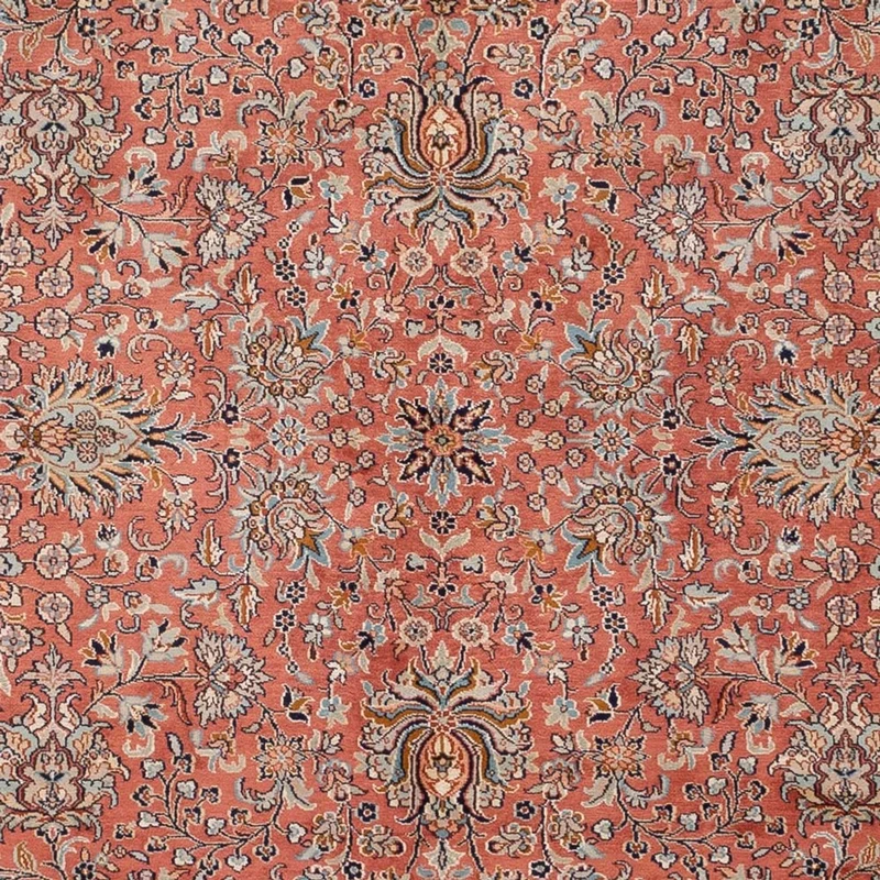 Seidenteppich - Kaschmir Seide - 184 x 268 cm - hellrot