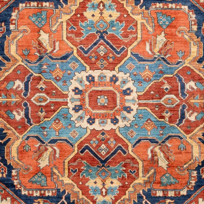 Ziegler Teppich - Kazak - 214 x 288 cm - mehrfarbig