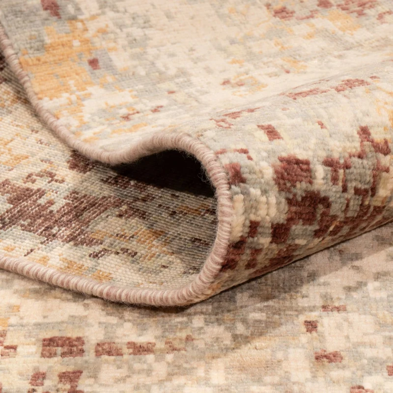 Designer Teppich 206x296cm - mehrfarbig