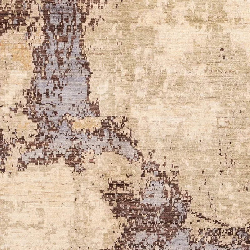 Designer Teppich 203x295cm - mehrfarbig