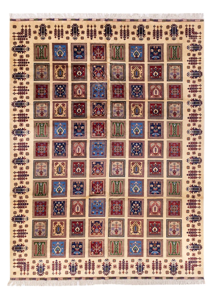 Afghan Teppich 250x340cm - Orientteppich - mehrfarbig
