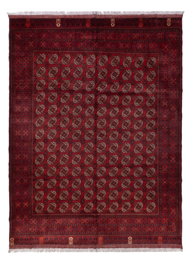 Buchara Teppich 252x334cm - Orientteppich - dunkelrot