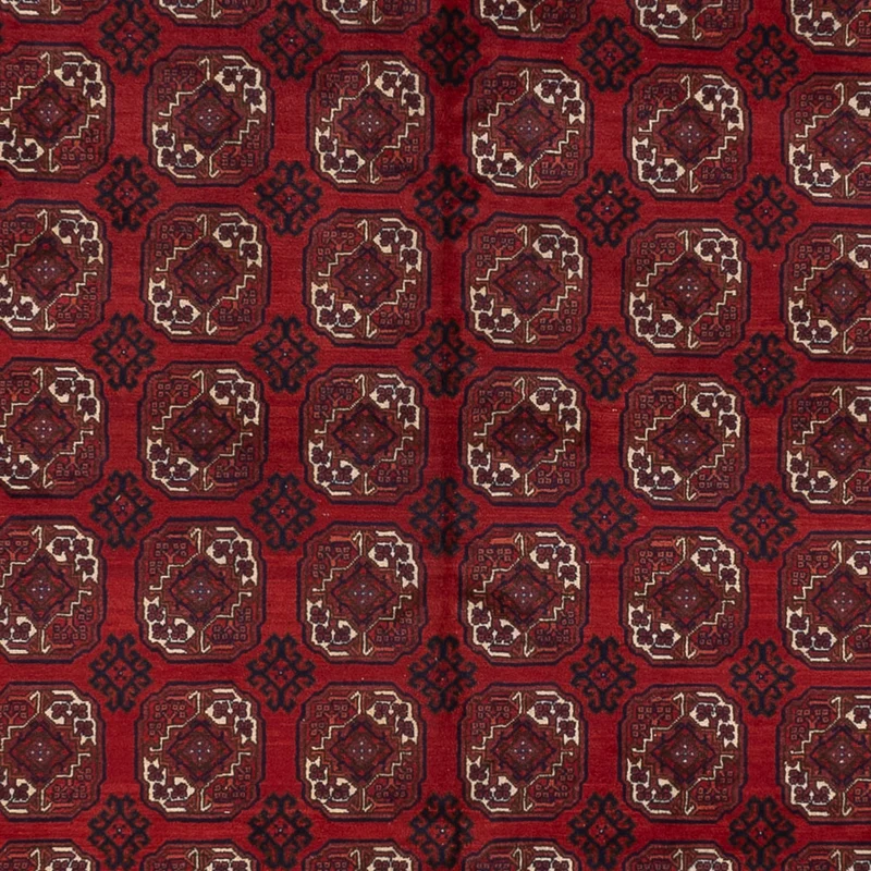 Buchara Teppich 252x334cm - Orientteppich - dunkelrot