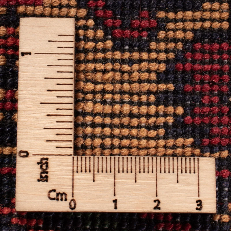 Afghan Teppich 240x333cm - Orientteppich - dunkelbeige