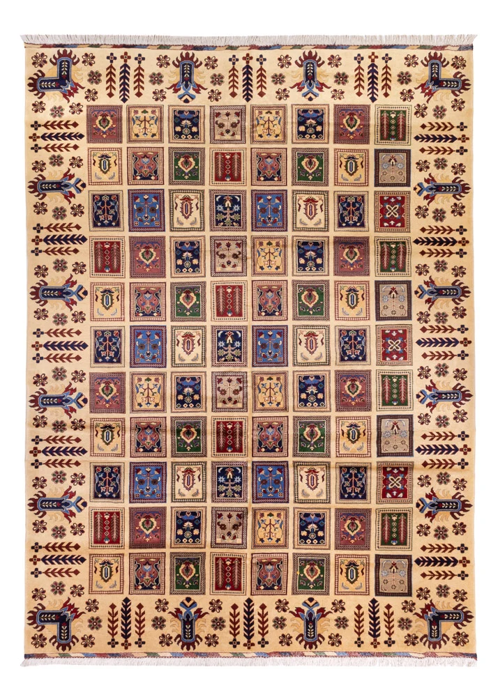 Afghan Teppich 252x345cm - Orientteppich - mehrfarbig