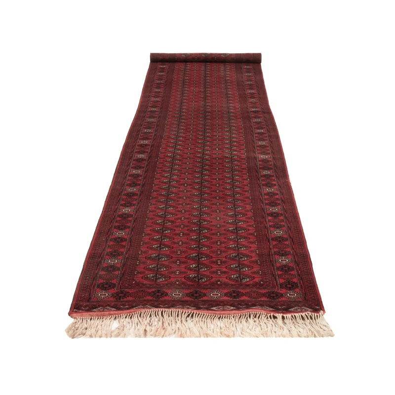Buchara Teppich 86x397cm - Orientteppich - rot