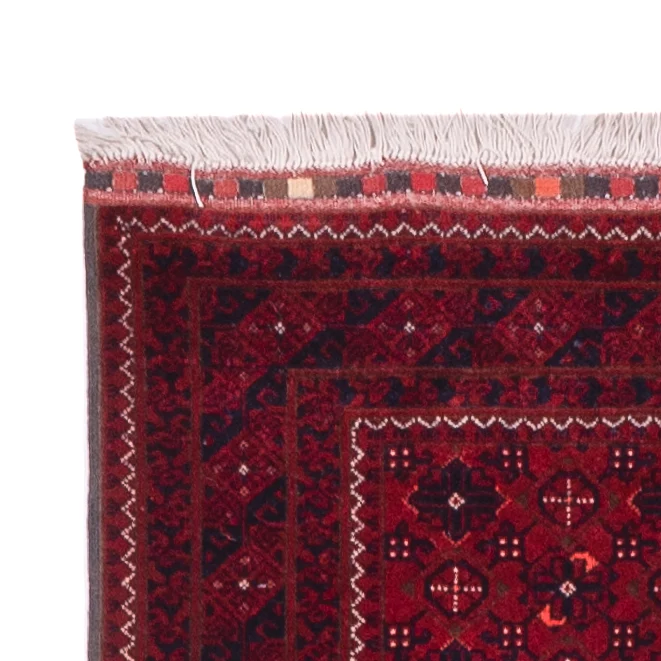 Afghan Teppich 84x384cm - Orientteppich - rot