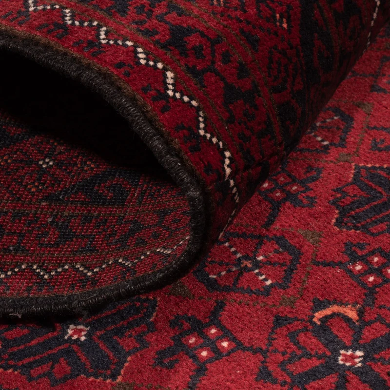 Afghan Teppich 84x384cm - Orientteppich - rot