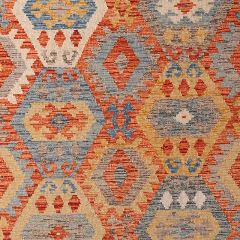 Kelim Maimene Teppich 203x303cm - mehrfarbig