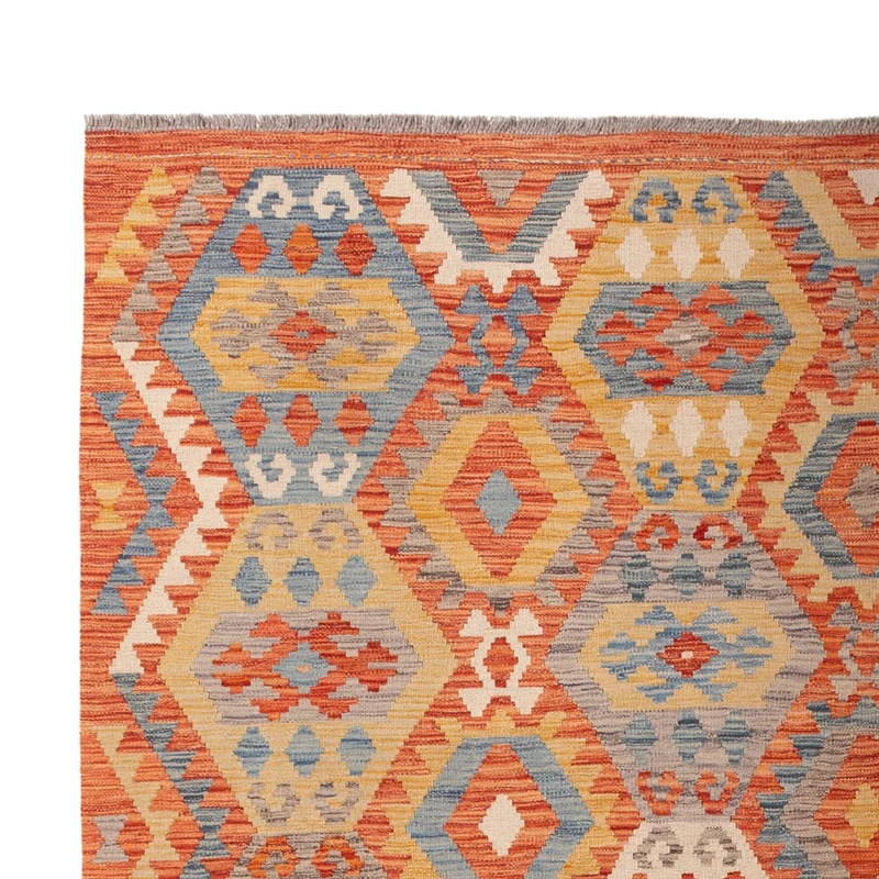 Kelim Maimene Teppich 203x303cm - mehrfarbig