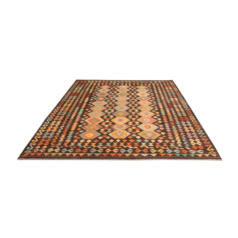 Kelim Maimene Teppich 197x300cm - mehrfarbig