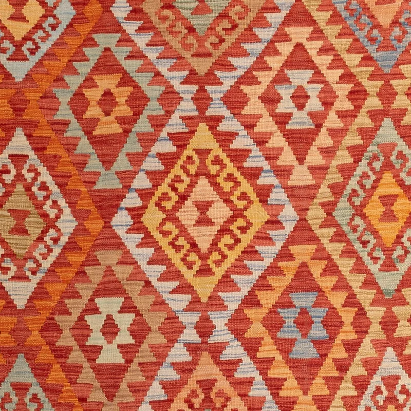 Kelim Maimene Teppich 194x306cm - mehrfarbig