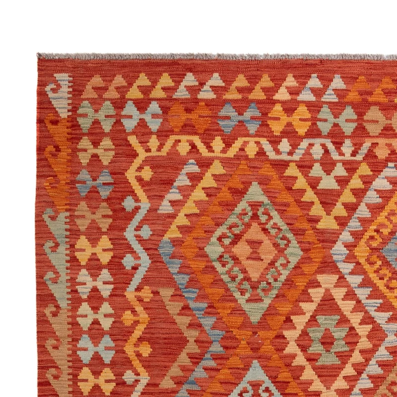 Kelim Maimene Teppich 194x306cm - mehrfarbig