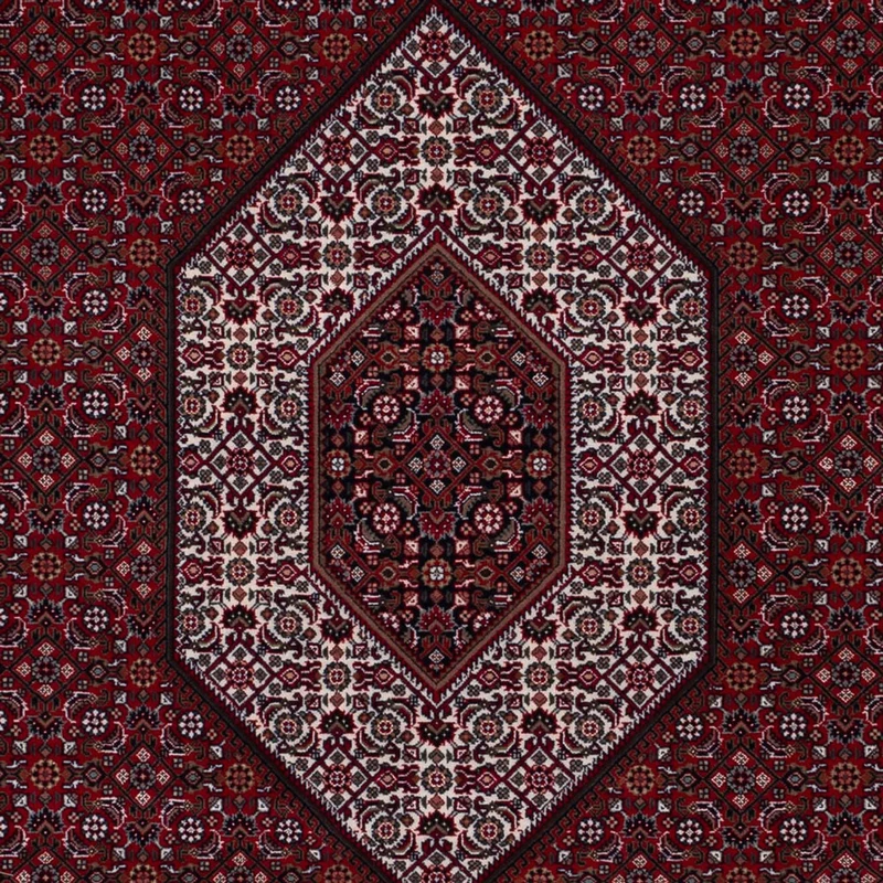 Indo Bidjar Teppich 200x298cm - Orientteppich - dunkelcamel