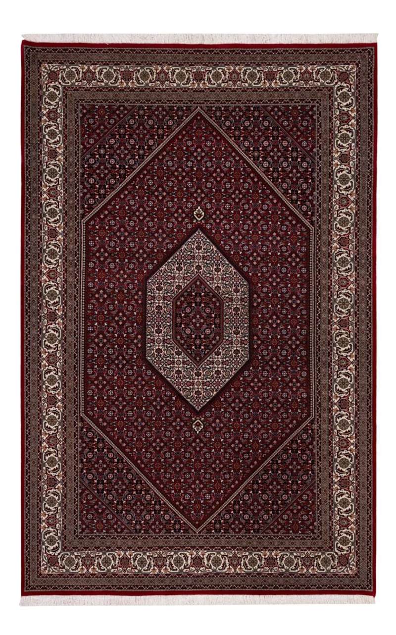 Indo Bidjar Teppich 198x305cm - Orientteppich - dunkelcamel