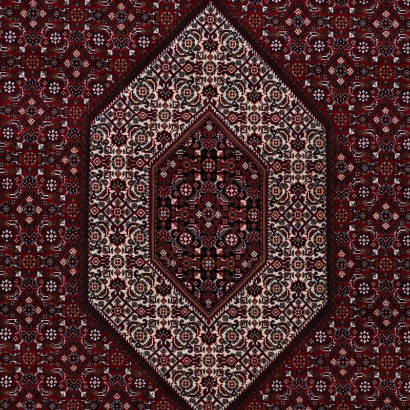 Indo Bidjar Teppich 198x305cm - Orientteppich - dunkelcamel