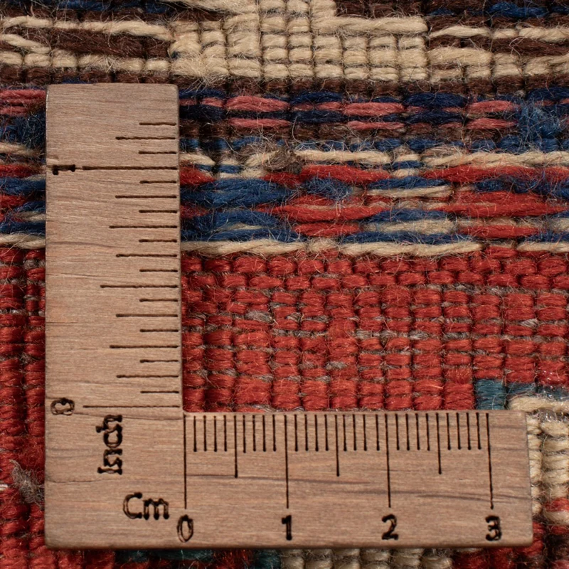Kelim Afghan Teppich 218x292cm - rot