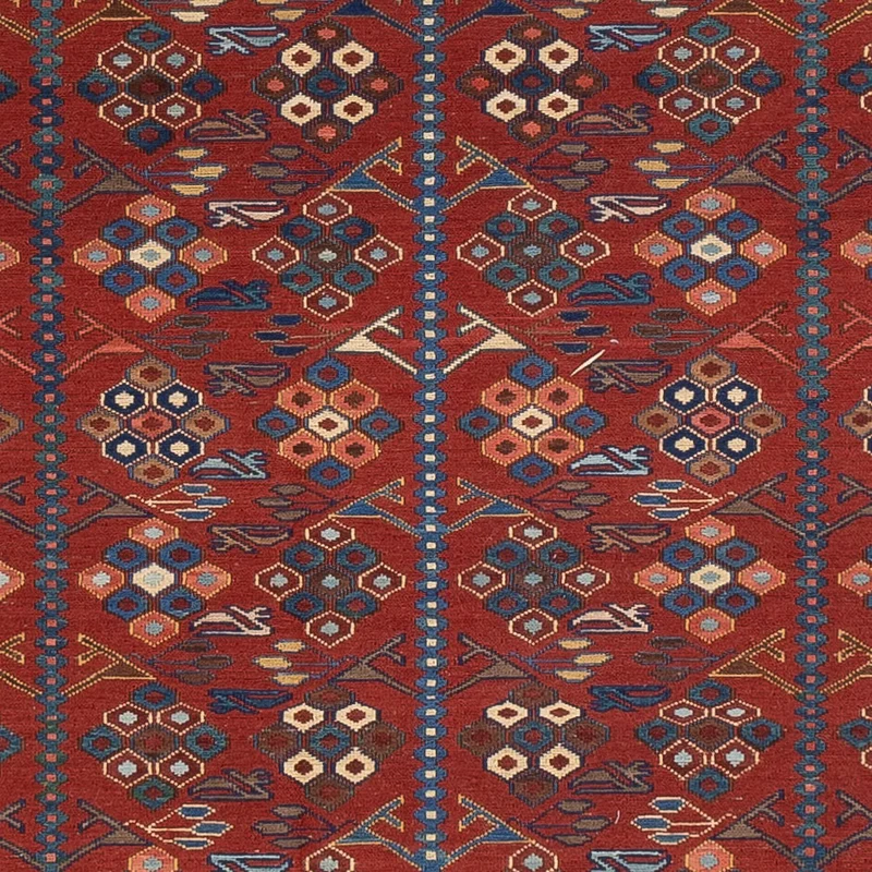 Kelim Afghan Teppich 175x228cm - rost